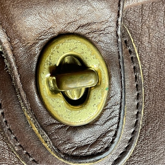 Coach vintage Murphy brown leather crossbody bag - Picture 8 of 12
